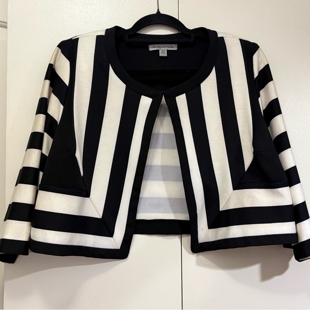 Danny & Nicole Elegant Black Jacket